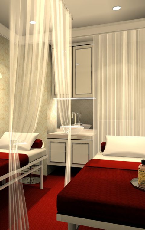 3D Mock-up (Commercial - Beauty Spa)